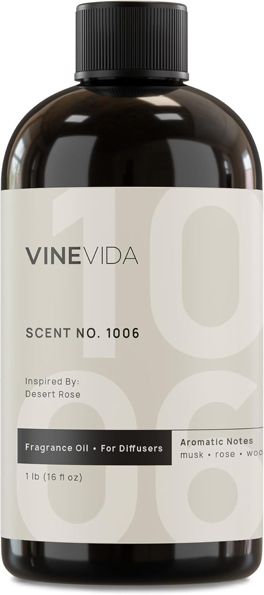 VINEVIDA (16oz) Hotel Fragrance Collection Diffuser Oil - Hotel Scents Diffusers for Home - Cold Air Diffuser Oil - Hotel Scent Essential Oil - Scent No.1006 Inspired by Fairmont Hotels