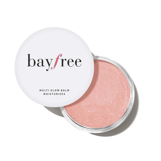 bayfree Multi Glow Balm, Cream Blush for Cheeks, Blush Balm Face Makeup, Radiant Finish, Hydrating, Creamy, Lightweight & Blendable Color, Face Makeup, 0.63 Oz (Romantic Tulips)