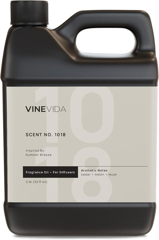 VINEVIDA (32oz) Hotel Fragrance Collection Diffuser Oil - Cold Air Diffuser for Home - Scent No.1018 Inspired by Ritz Carlton