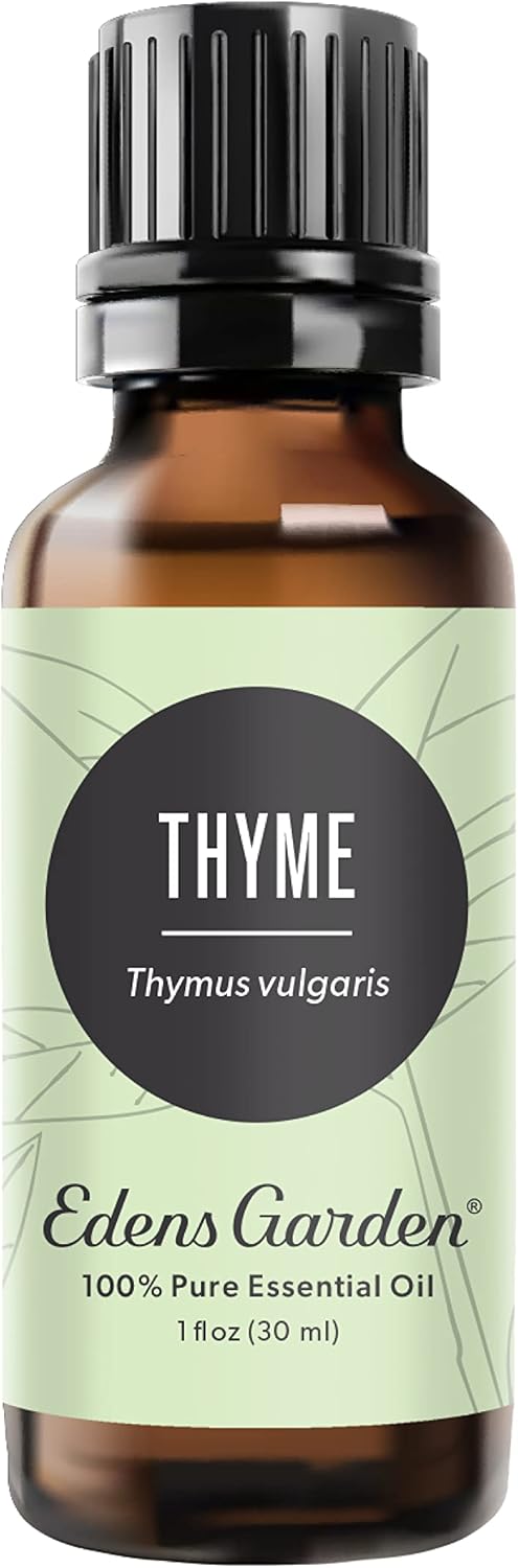 Edens Garden Thyme Essential Oil- 100% Pure Premium Grade, Undiluted, Natural, Therapeutic, Aromatherapy, The Best for Diffuser, Candle, Laundry, Kid Safe 30 ml (1 fl oz)