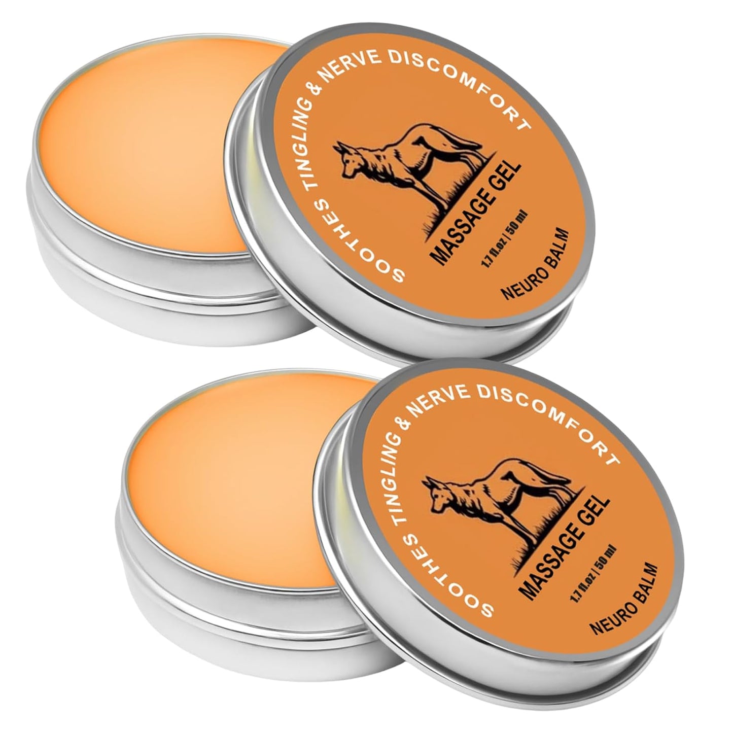 Therawolf Neuro Balm, Joint Care Soothing Cream, Arnica Oil, Camphor Blue, Chamomile Extract, Herbal Body Cooling Soothing Ointment, Daily Joint & Muscle Care (2)