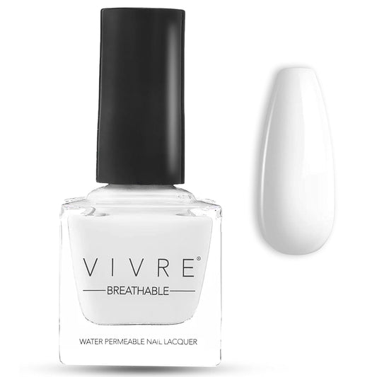VIVRE Cosmetics Nail Polish, Quick Dry and Shiny, Halal, Vegan and Non Toxic, Long Lasting, Certified Breathable and Water Permeable - Soft Serve For Two