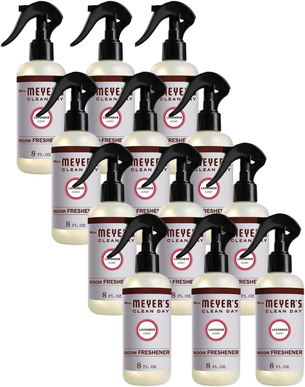 Mrs. Meyer's Clean Day Room Freshener, Lavender 8 Fl Oz (Pack of 12)