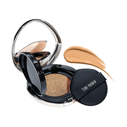 TIMELESS LUMINA MATTE PERFECTION CUSHION | Full Coverage, Weightless, Skin fit, Velvety Matte Finish, Oil-Control Waterproof Fondation, Sweatproof Flawless BB Cream CC (04 BEIGE)