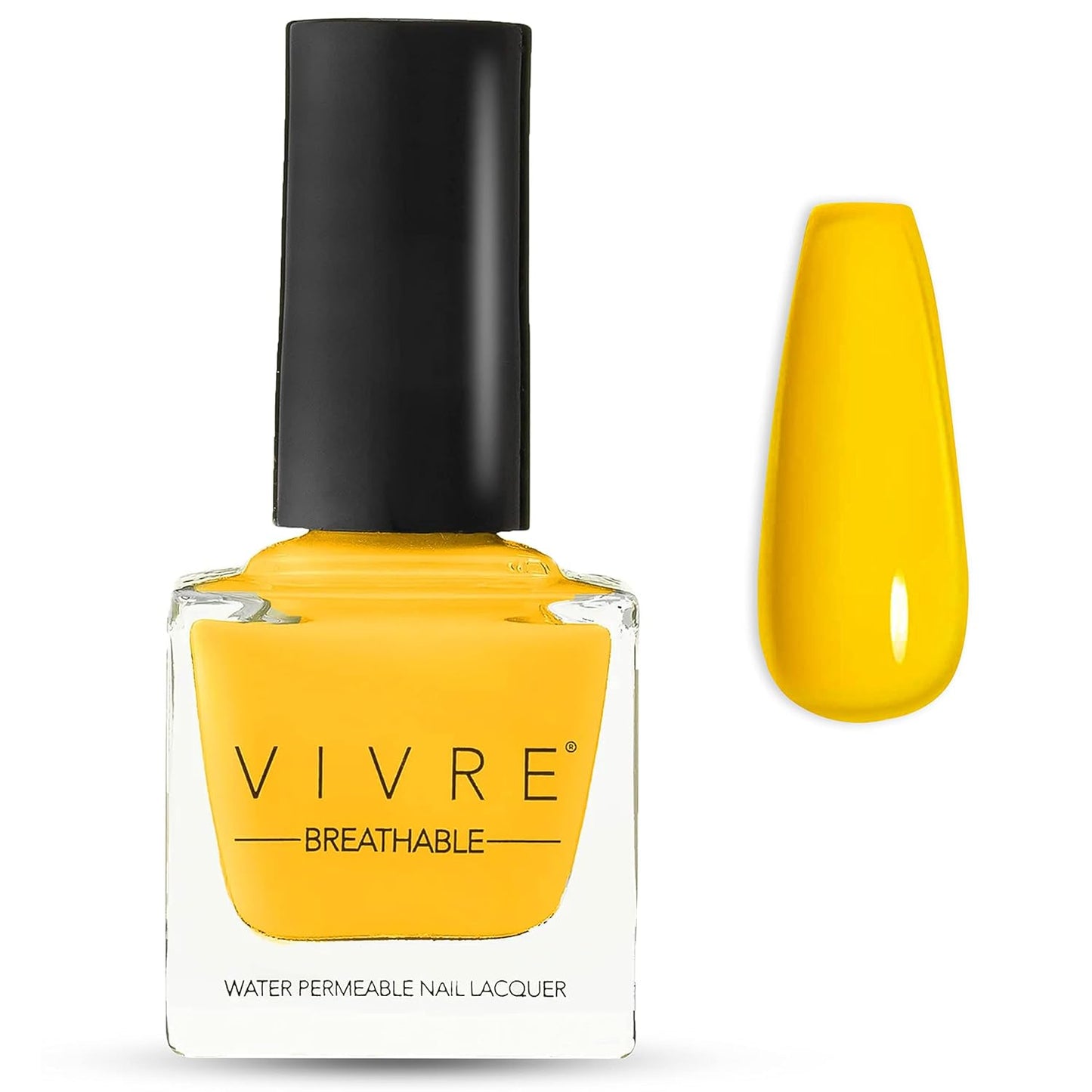 VIVRE Cosmetics Nail Polish - Quick Dry, Shiny, Halal for Girls, Vegan, Non-Toxic for Women, Long Lasting, Certified Breathable and Water Permeable - Butter Drizzle