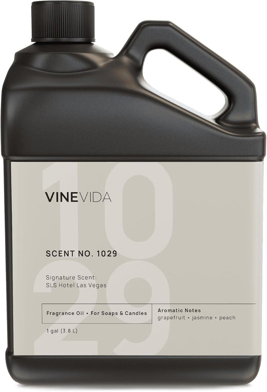 VINEVIDA Scent NO. 1029 Fragrance Oil for Cold Air Diffusers - 1 Gallon (8lbs) - Inspired by: SLS Hotel Las Vegas Hotel Fragrance Diffuser Oil - Hotel Scents for Home - Diffuser Oil