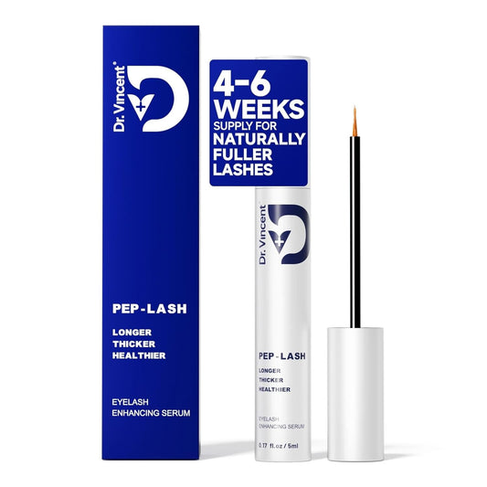 Eyelash Growth Serum - Lash Serum for Eyelash Growth Advanced Peptide Formula with 2.3× Absorption for Fuller, Thicker & Longer Lashes - Vegan & Cruelty-Free, Clinically Tested - 5ml