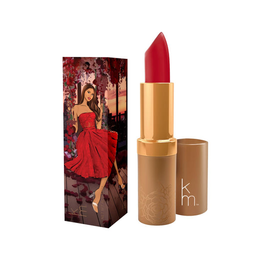 Karen Murrell - Natural Lip Stick - Lipstick 20 True Love - Dark Red Lipstick - 100% Natural Ingredients, Moisturizes & Hydrates Lips - Paraben & Cruelty Free
