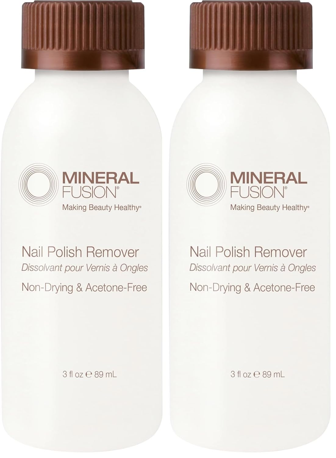 Mini Nail Polish Remover, 3 Fluid Oz. (Pack of 2)