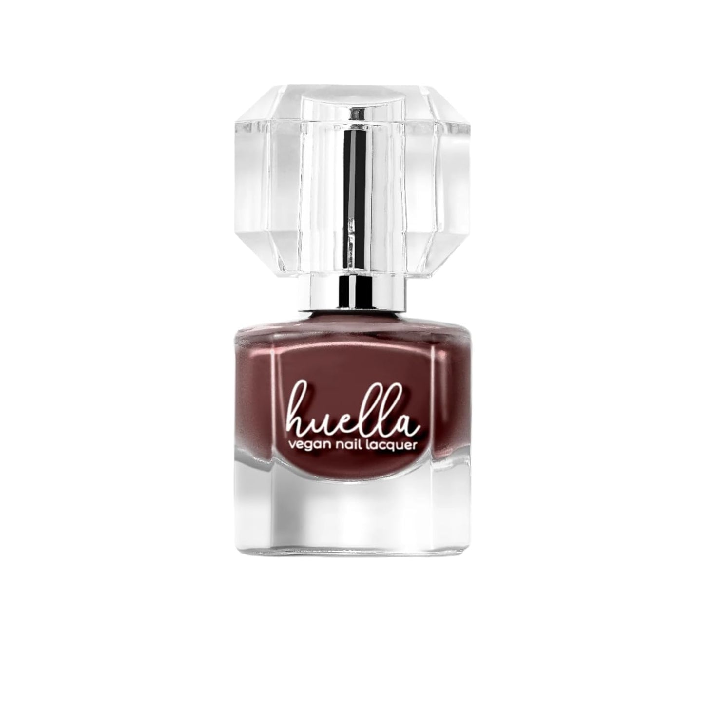 Huella Vegan Nail Polish, Clean Beauty, 15-Free & Cruelty-Free – Longwear, Glossy Finish, Chip-Resistant, Lacquer (Café Noir)
