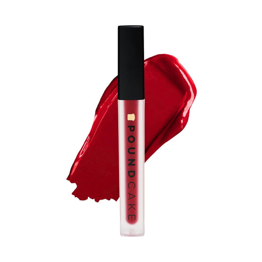 Pound Cake Cake Batter Liquid Lipstick – Long-Lasting, Semi-Matte Liquid Lipstick – Hydrating, High-Pigment Lip Stain with Avocado Oil – Shades for All Skin Tones – 0.13 oz, (Bloodberry)