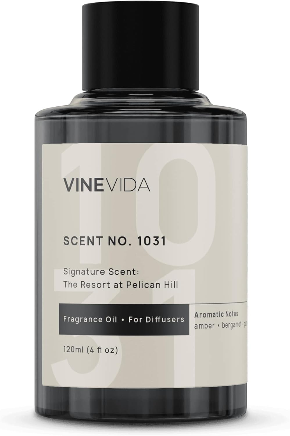 VINEVIDA Scent NO. 1031 Fragrance Oil for Cold Air Diffusers - 120mL (4oz) - Inspired by: The Resort at Pelican Hill Hotel Fragrance Diffuser Oil - Hotel Scents for Home - Diffuser Oil