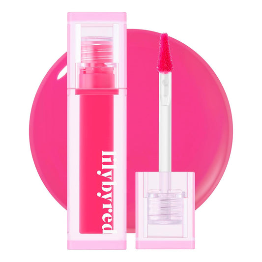 lilybyred Juicy Liar Water Tint | Korean Vivid Water-Gel Lip Stain, Fresh Fruit Colors, Intense Long-Lasting Stain, Moisturizing, Transfer-Proof, Lightweight Finish, 0.16 oz. (08 Pink Currant Punch)
