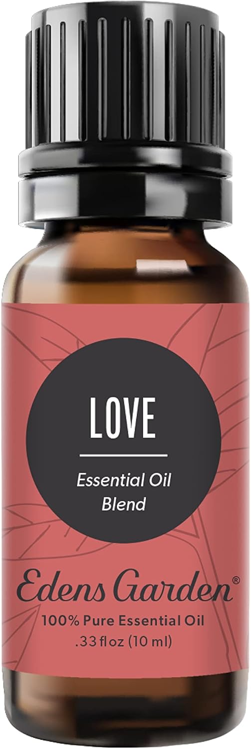 Edens Garden Love Essential Oil Blend- 100% Pure Premium Grade, Undiluted, Natural, Therapeutic, Aromatherapy, The Best for Diffusing, Skin, Candle, Laundry 10 ml (.33 fl oz)