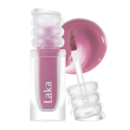 Laka Maxi Glayer Tint 3.8g/0.13oz., Glass Layer of Gloss, Ultra Glow & Vivid Layerable Pigments, High Shine Lip Oil, K-Beauty (#609 Classy)