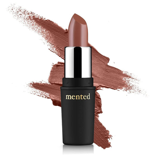Mented Cosmetics Nude Lipstick for Women, Semi-Matte Long-Lasting Lip Stick, Moisturizing Vegan, Paraben & Cruelty-Free, Enhances All Complexions, Perfect for Everyday Makeup, Brand Nude