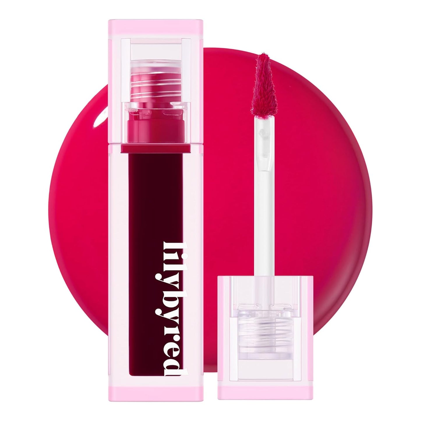 lilybyred Juicy Liar Water Tint | Korean Vivid Water-Gel Lip Stain, Fresh Fruit Colors, Intense Long-Lasting Stain, Moisturizing, Transfer-Proof, Lightweight Finish, 0.16 oz. (03 Plum Martini)