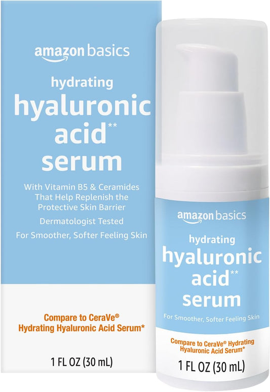 ND Basics Hydrating Hyaluronic Acid Serum, 1 Fluid Ounce, 1-Pack