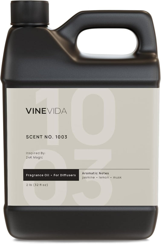 VINEVIDA (32oz) Hotel Fragrance Collection Diffuser Oil - Hotel Scents Diffusers for Home - Cold Air Diffuser Oil - Hotel Scent Essential Oil - Scent No.1003 Inspired by W Hotel