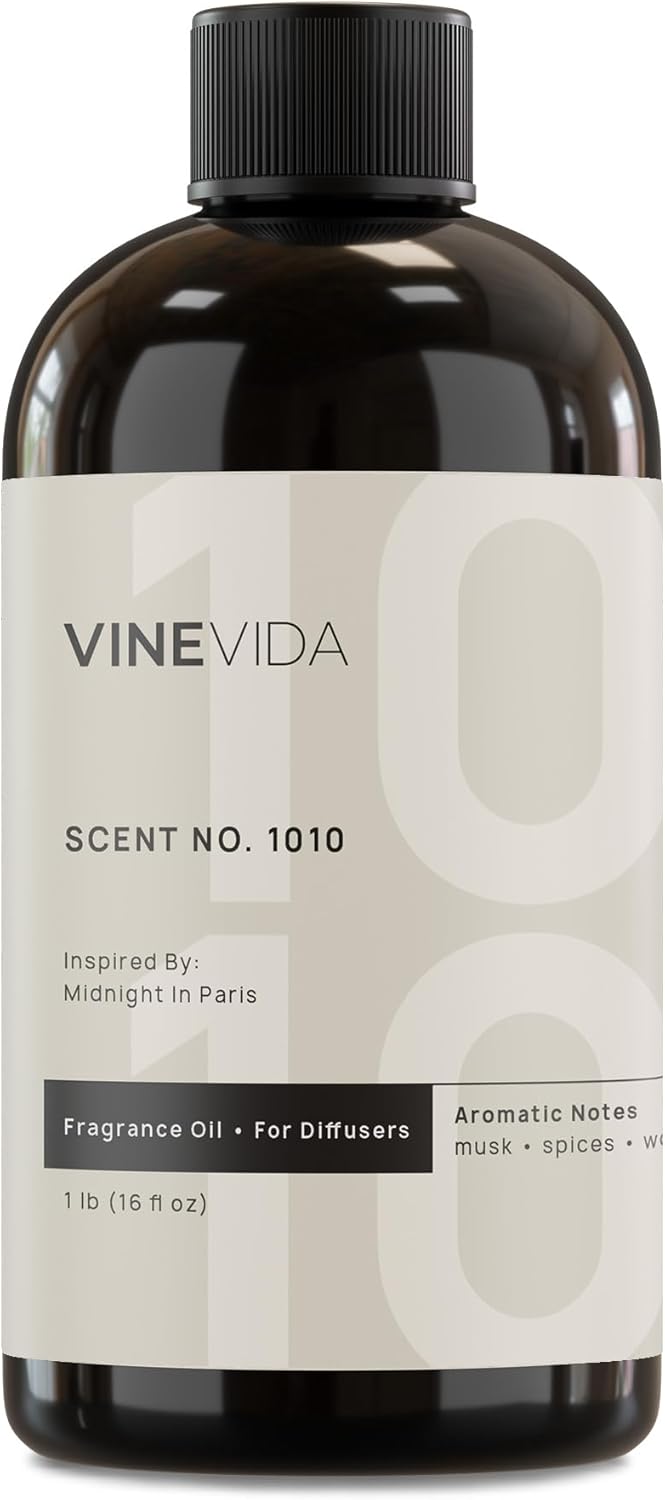 VINEVIDA (16oz) Hotel Fragrance Collection Diffuser Oil - Hotel Scents Diffusers for Home - Cold Air Diffuser Oil - Hotel Scent Essential Oil - Scent No.1010 Inspired by Hotel Costes