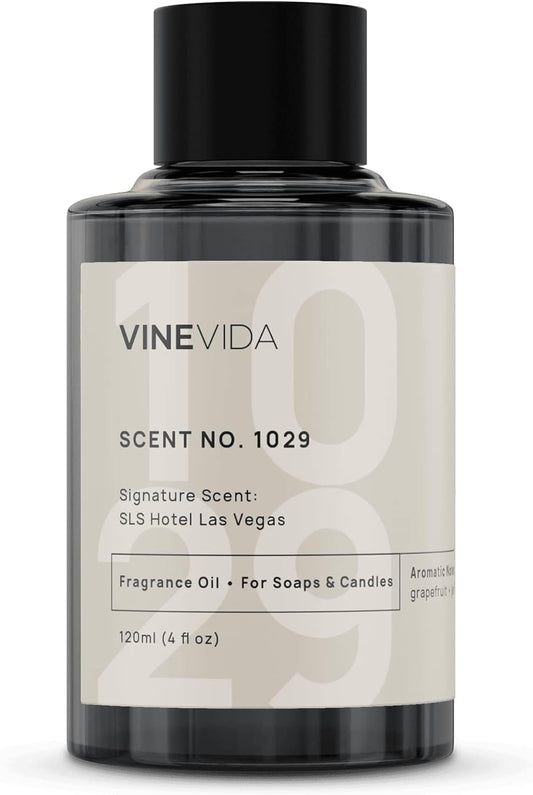 VINEVIDA Scent NO. 1029 Fragrance Oil for Cold Air Diffusers - 120mL (4oz) - Inspired by: SLS Hotel Las Vegas Hotel Fragrance Diffuser Oil - Hotel Scents for Home - Diffuser Oil