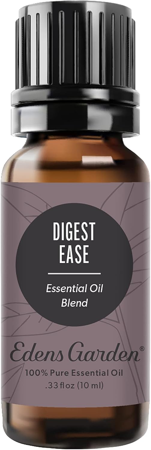Edens Garden Digest Ease Essential Oil Blend- 100% Pure Premium Grade, Undiluted, Natural, Therapeutic, Aromatherapy, The Best for Diffusing, Skin, Face, Humidifies 10 ml (.33 fl oz)