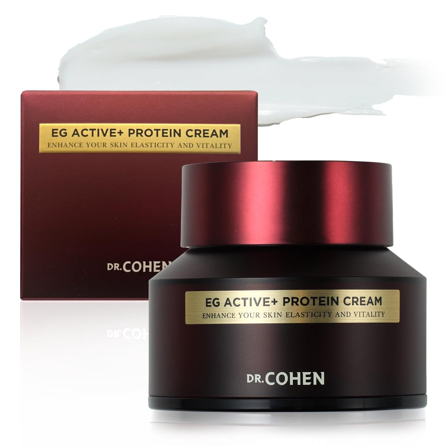 Nano-EGF Hydrating Face Cream – Egg Protein, Ceramide & Hyaluronic Acid – Daily Skin Hydrating Facial Cream – Ideal for Post-Skin Care Routines – 1.69 fl oz