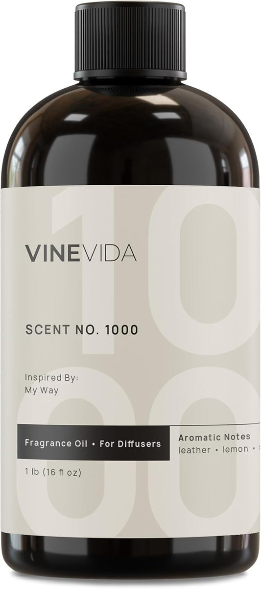 VINEVIDA (16oz) Hotel Fragrance Collection Diffuser Oil - Scents for Home - Cold Air Diffuser Oil - Essential Oil - No.1000 Inspired by My Way