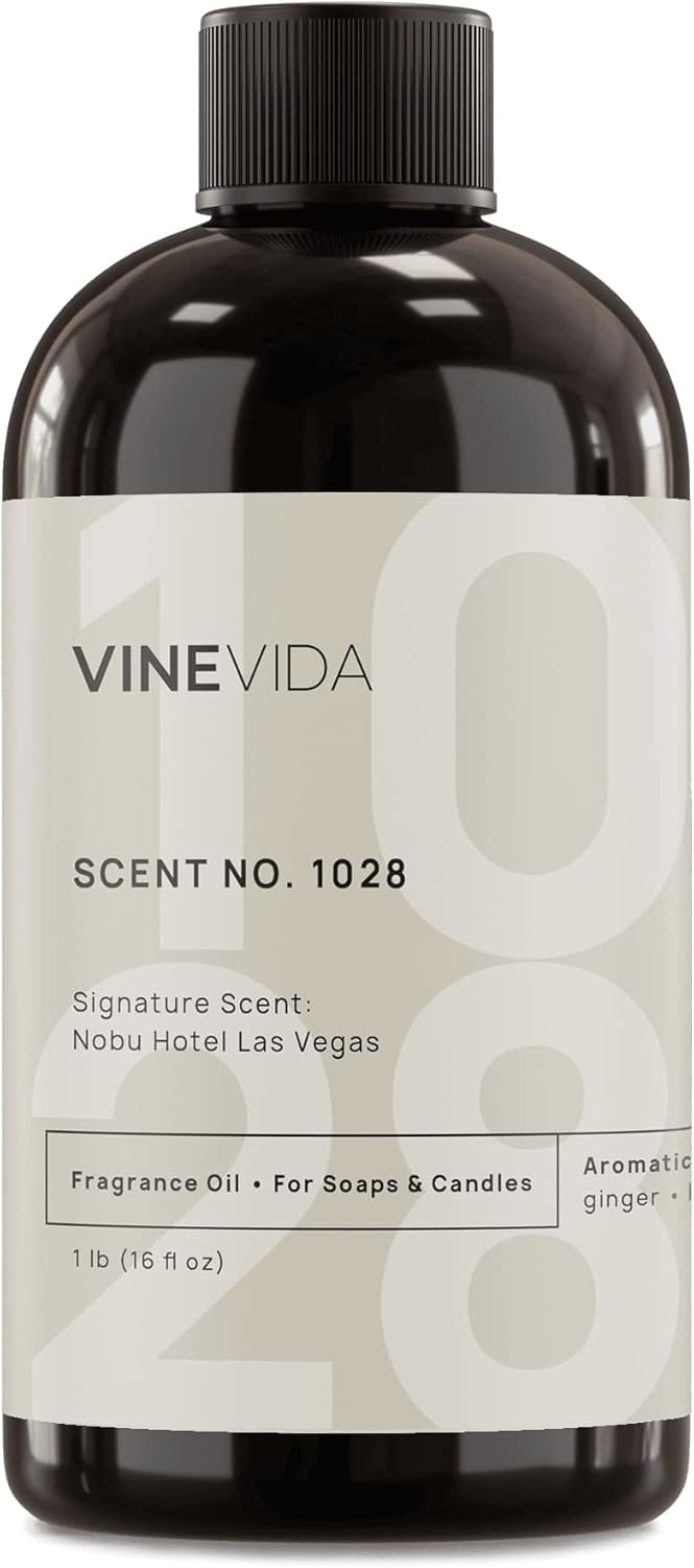 VINEVIDA Scent NO. 1028 Fragrance Oil for Cold Air Diffusers - 16oz (1lb) - Inspired by Nobu Hotel Las Vegas - Hotel Scents for Home - Diffuser Oil