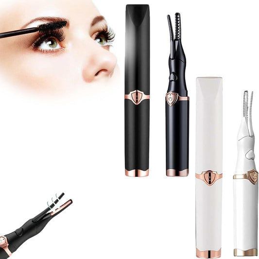 2026 Upgrade Peshoriadm Electric Eyelash Curler,Peshoriadm Eyelash Curler for Quick Heating,Instant Glam, Finalize Eyelash Natural Curling Long Lasting for Women Makeup Tools (2PCS-A)