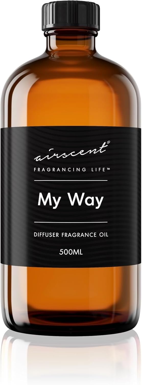 AirScent My Way Diffuser Oil Inspired by The 1 Hotel Miami Scent - Premium Fragrance Oil Blend for Ultrasonic and Waterless Diffusers and Crafting - 500 mL, 16.9 fl oz Glass Bottle