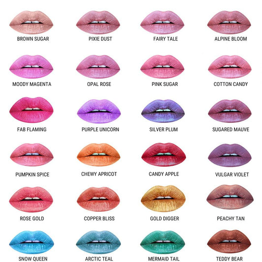 Aromi Burnt Pumpkin Metallic Liquid Lipstick | Orange Gold Lip Color with Shimmery Finish, Vegan, Cruelty-free, Long-lasting, Waterproof (Chewy Apricot)