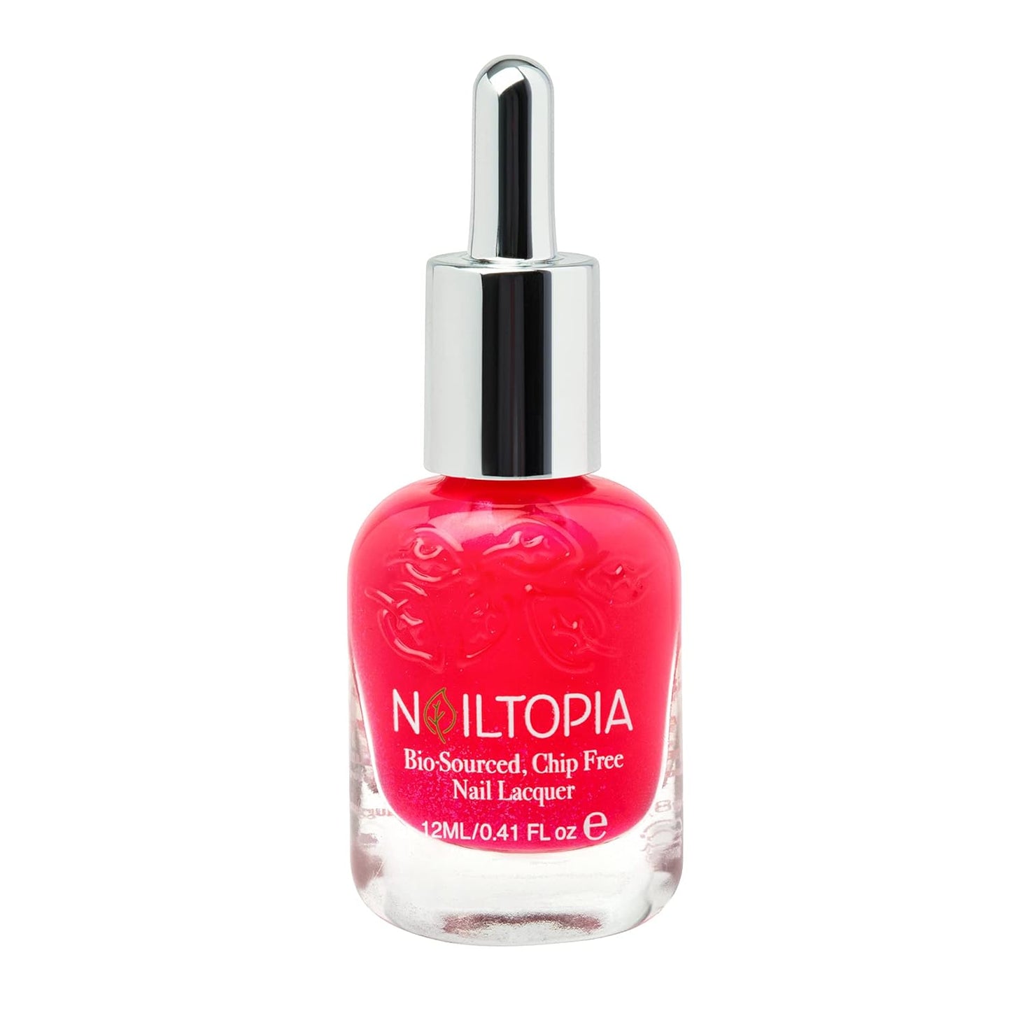 Nailtopia Bio-Sourced, Chip Free Nail Lacquer - All Natural, Strengthening Biotin and Superfood-Infused Polish - Chip Resistant Formula - Quick-Dry, Long Lasting Wear - You Got This Babe - 0.41 oz