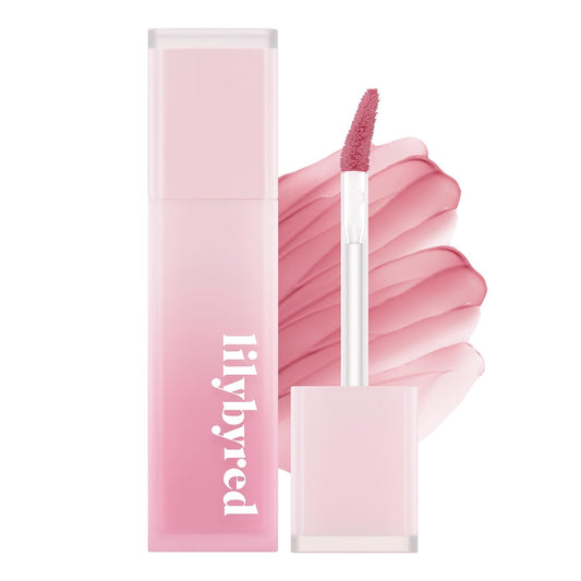 lilybyred Sweet Liar Milky Tint | Korean Moisture Matte Lip Stain, Milk Foam Texture, Hydro-Matte Barrier, Blurring Soft, Lightweight, Long-Lasting, Smudge-Proof, 0.14 oz. (10 Fig Yogurt)