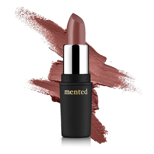 Mented Cosmetics Nude Lipstick for Women, Semi-Matte Long-Lasting Lip Stick, Moisturizing Vegan, Paraben & Cruelty-Free, Enhances All Complexions, Perfect for Everyday Makeup, Mented No. 5