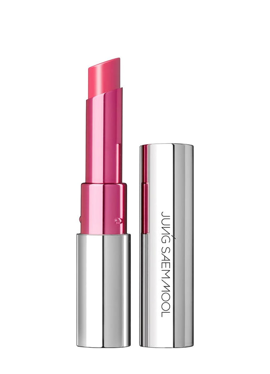JUNG SAEM MOOL New Classic Glaze Lipstick 2.3g, High-Shine Slim Lipstick with Volumizing Menthol, Lightweight Non-Sticky Glassy Finish, Nourishing Lip Care, Korean Lip Makeup (Narcissism Pink)