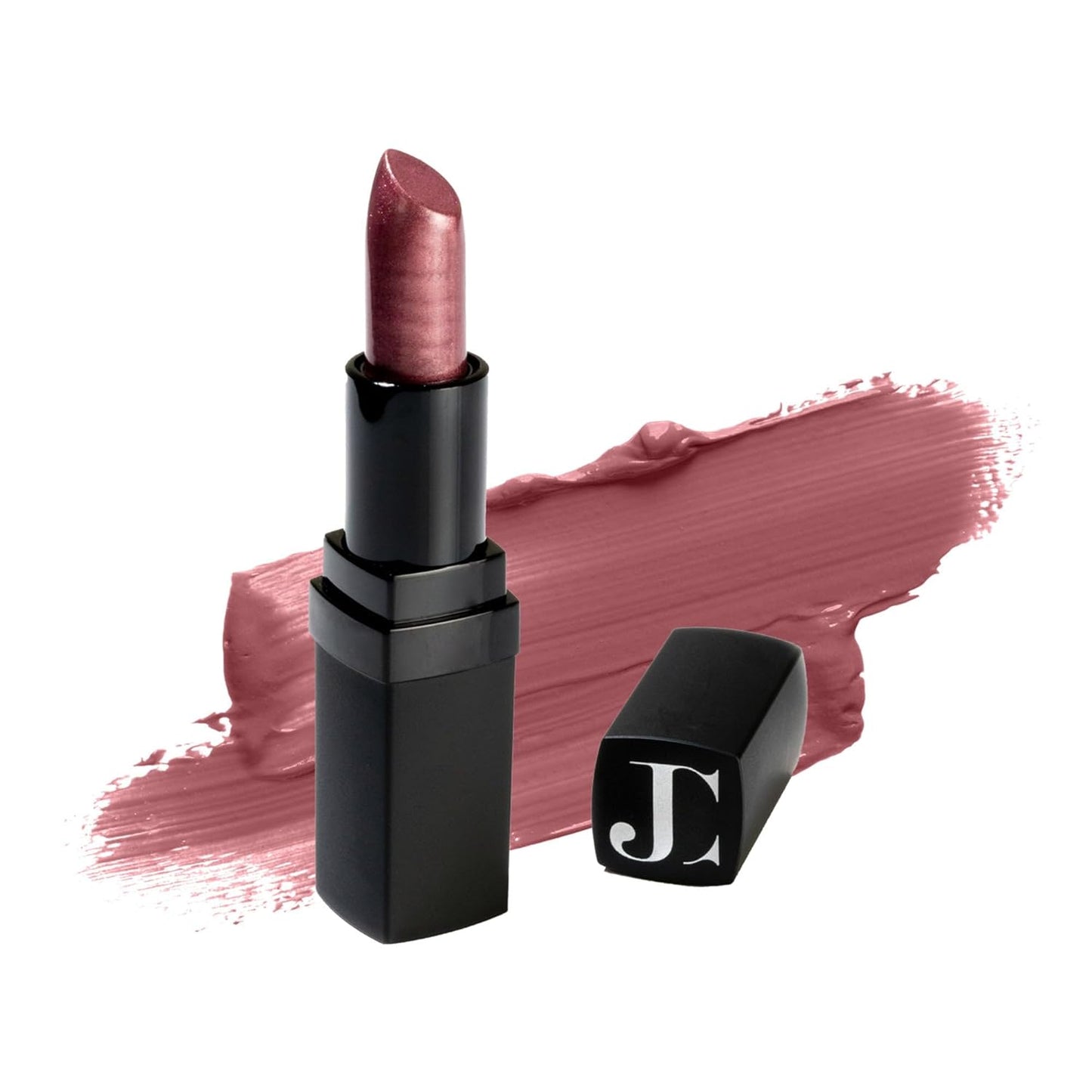 Juwel Cosmetics Frosted Finish Lipstick, Long Wear Moisture-Rich Shades with Natural Minerals, Matte Lipstick Contains Shea Butter, Grapeseed & Avocado Oils, Lead-Free, Cosmo