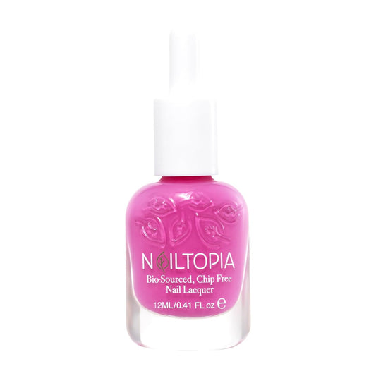 Nailtopia Bio-Sourced Chip Free Nail Lacquer - Vegan And Cruelty Free - Strengthens And Conditions Nails - Delivers Healthy Manicures And Pedicures - Long Lasting - Shes Ionic - 0.41 Oz Nail Polish