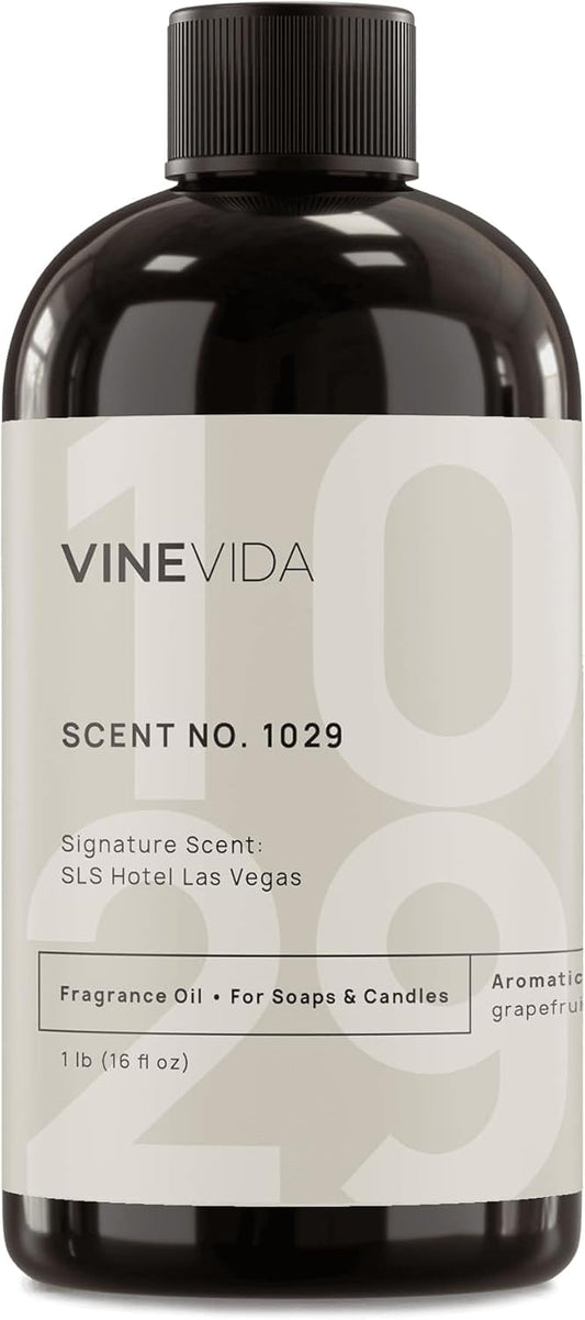 VINEVIDA Scent NO. 1029 Fragrance Oil for Cold Air Diffusers - 16oz (1lb) - Inspired by: SLS Hotel Las Vegas Hotel Fragrance - Home Scents - Diffuser Oil