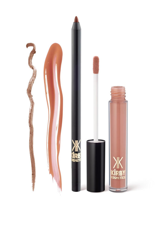 Lip Kit Duo – Making Moves - TikTok-Viral Precision Liner & Glossy Liquid Lipstick, Clean 2-Step Set with Hydrating Long-Wear Color – Bold Inclusive Beauty for Everyday Konfidence