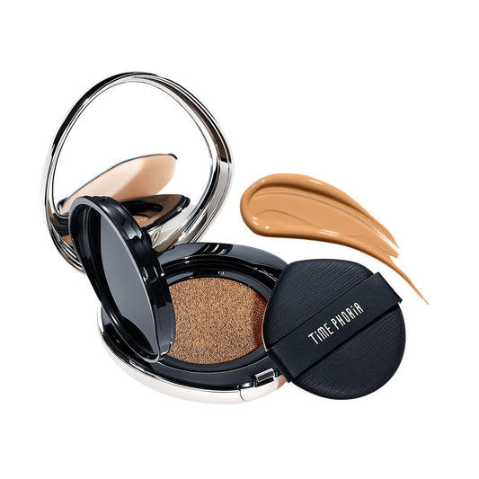 TIMELESS LUMINA MATTE PERFECTION CUSHION | Full Coverage, Weightless, Skin fit, Velvety Matte Finish, Oil-Control Waterproof Fondation, Sweatproof Flawless BB Cream CC (05 TAN)