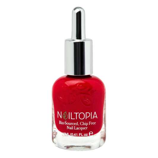 Nailtopia Bio-Sourced, Chip Free Nail Lacquer - All Natural, Strengthening Biotin and Superfood-Infused Polish - Chip Resistant Formula - Quick-Dry, Long Lasting Wear - Don't Kill My Vibe - 0.41 oz