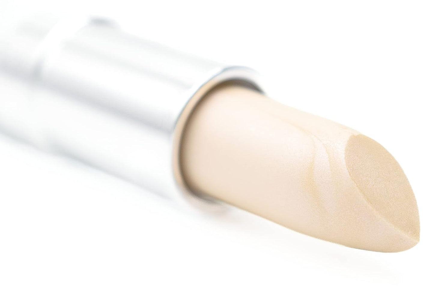 Crystal Shimmer Bright Ivory Light Pale Pink White Creamy Pearl Lipstick Color Moisturizing Paraben Free, No Animal Testing & Cruelty Free Lip Makeup Color