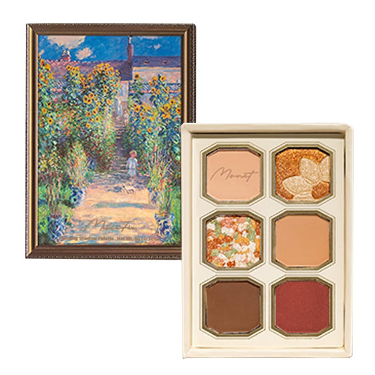 MilleFee Painting Eyeshadow Palette (05 Monet's garden) Warm Deep, Cruelty-Free, Smudge-Proof