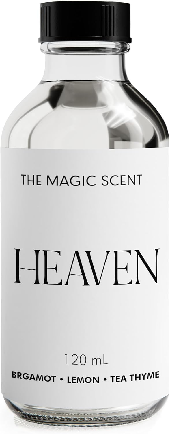 The Magic Scent Heaven Hotel Scent Diffuser Oil - Cold-Air & Ultrasonic Fragrance Oil for Diffuser Inspired by The Aria Hotel, Las Vegas - Essential Oils for Diffusers Aromatherapy - 4 fl oz, 120 mL
