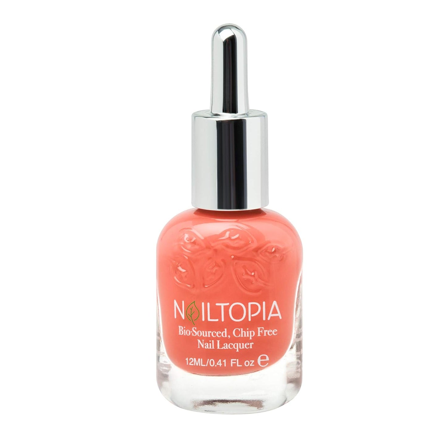 Nailtopia Bio-Sourced, Chip Free Nail Lacquer - All Natural, Strengthening Biotin and Superfood-Infused Polish - Chip Resistant Formula - Quick-Dry, Long Lasting Wear - West Side Story - 0.41 oz