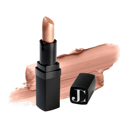 Juwel Cosmetics Frosted Finish Lipstick, Long Wear Moisture-Rich Shades with Natural Minerals, Matte Lipstick Contains Shea Butter, Grapeseed & Avocado Oils, Lead-Free, Gilded