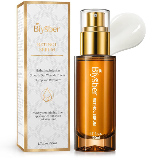Retinol Collagen Serum for Face: Anti Aging & Wrinkle Repair Facial Serum Skin Care for Women/Men (1.36 Fl Oz)