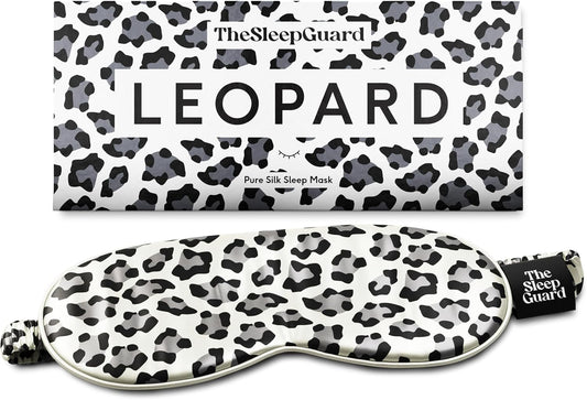 TheSleepGuard Pure Silk Sleep Mask [100% 6A Mulberry Silk, 22 Momme] Light Blocking Travel Essentials. Eye Masks for Sleeping. Black Oeko-Tex Blindfold. Eye Covers for Men & Women