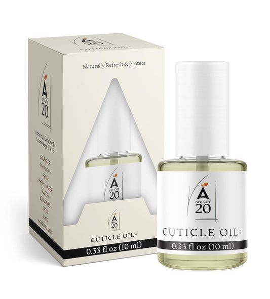 Cuticle Oil Plus, Natural Nail Care Treatment with Essential Oils, Vegan, Cruelty-Free, 0.33 fl oz